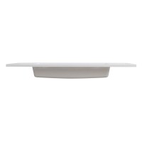 Раковина Cezares Slider CZR-1000/480-LV-MR-PRS, 100 см, искусственный камень, белый