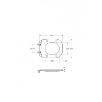 Подвесной унитаз Cezares Comfort-Tor CZR-380-TH-TOR/SC, безободковый, смыв торнадо, сиденье микролифт, белый