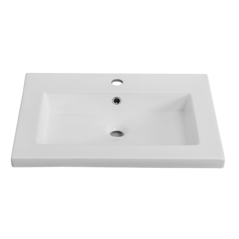 Раковина Cezares CZR-8070-60, 61 см, керамика, белый