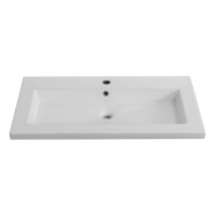 Раковина Cezares CZR-8070-75, 76 см, керамика, белый