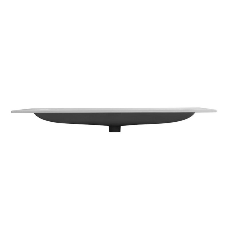 Раковина Cezares Eco CZR-8073-120-1-2, 121 см, керамика, белый