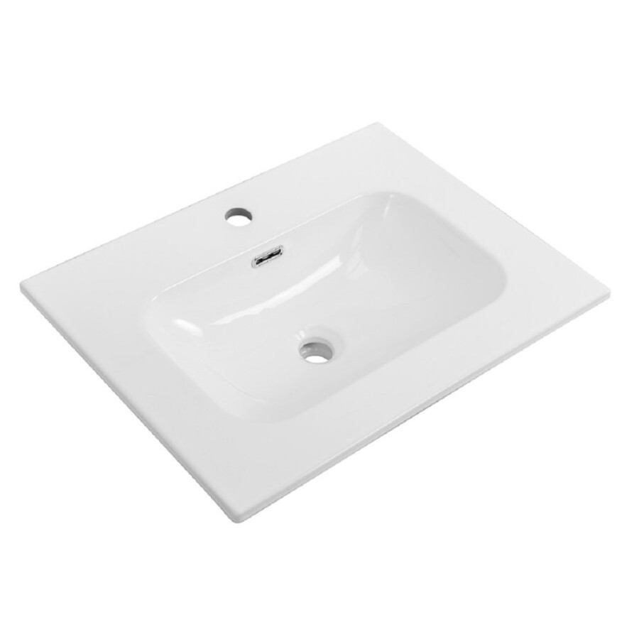 Раковина Cezares Eco CZR-8073-60, 61 см, керамика, белый