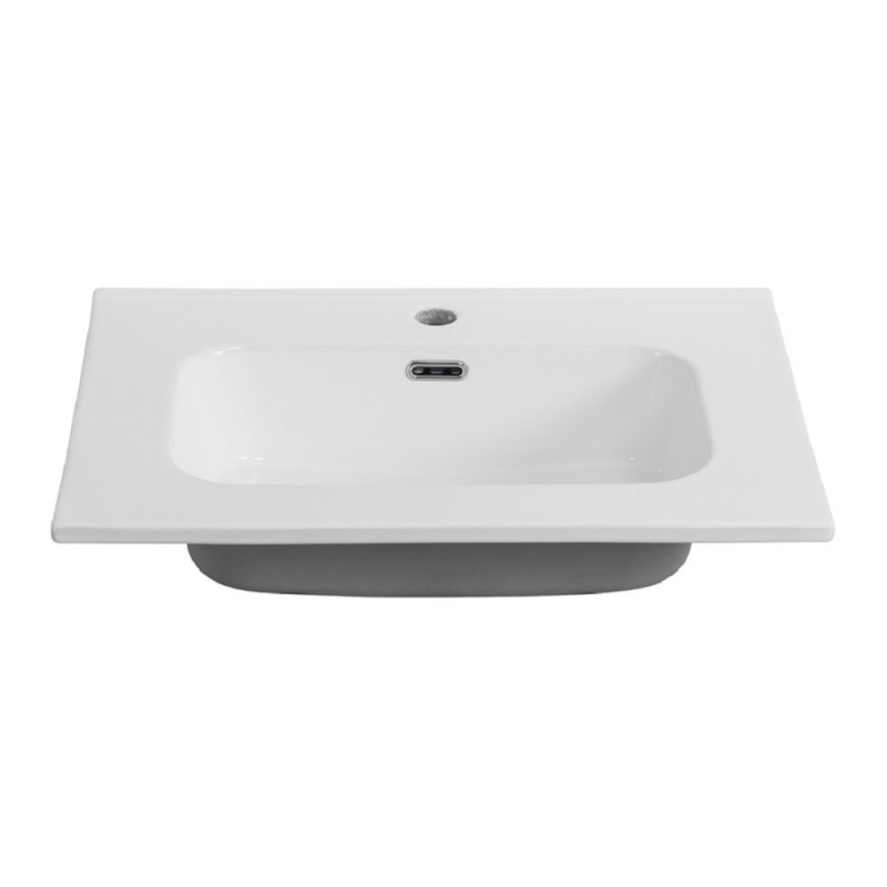 Раковина Cezares Duet CZR-8095-60, 61 см, керамика, белый