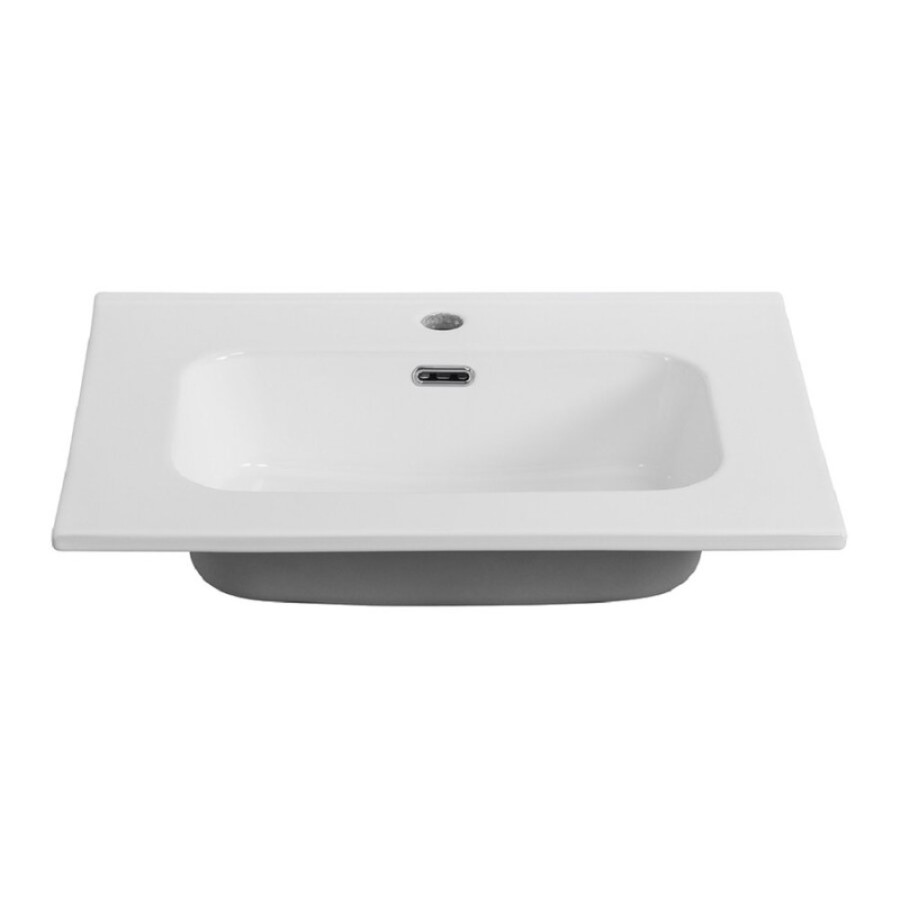 Раковина Cezares Duet CZR-8095-60, 61 см, керамика, белый