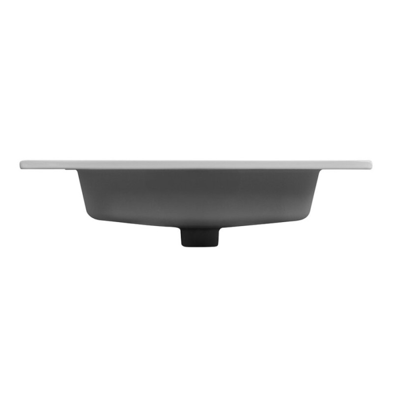 Раковина Cezares Duet CZR-8095-60, 61 см, керамика, белый