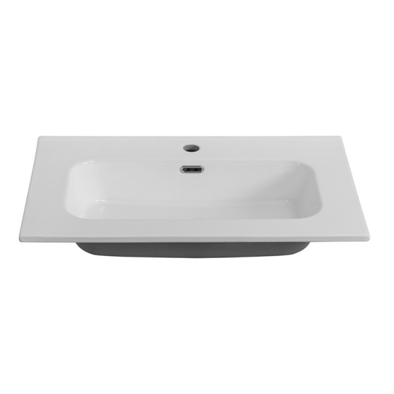 Раковина Cezares Duet CZR-8095-70, 71 см, керамика, белый