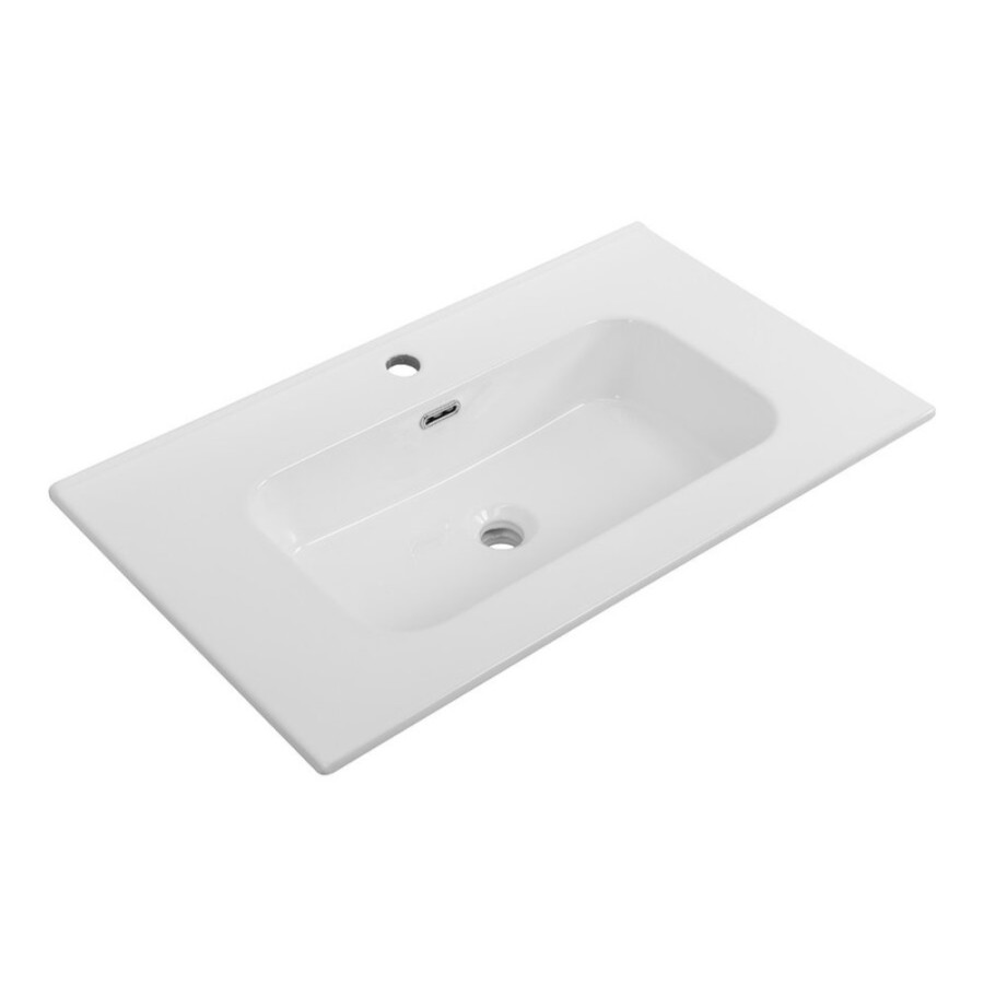 Раковина Cezares Duet CZR-8095-80, 81 см, керамика, белый