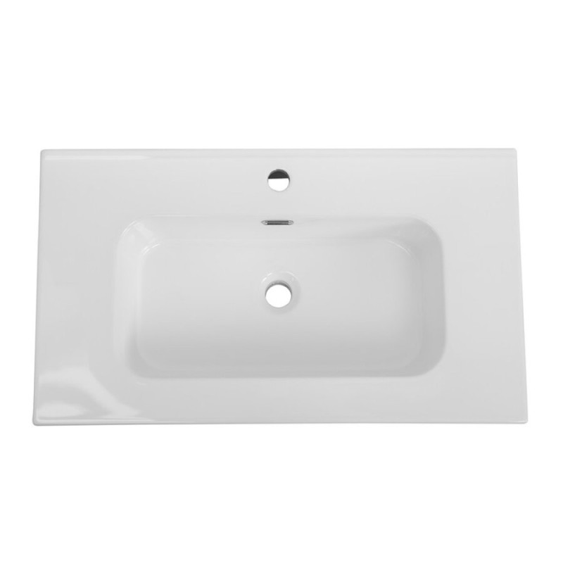 Раковина Cezares Duet CZR-8095-80, 81 см, керамика, белый
