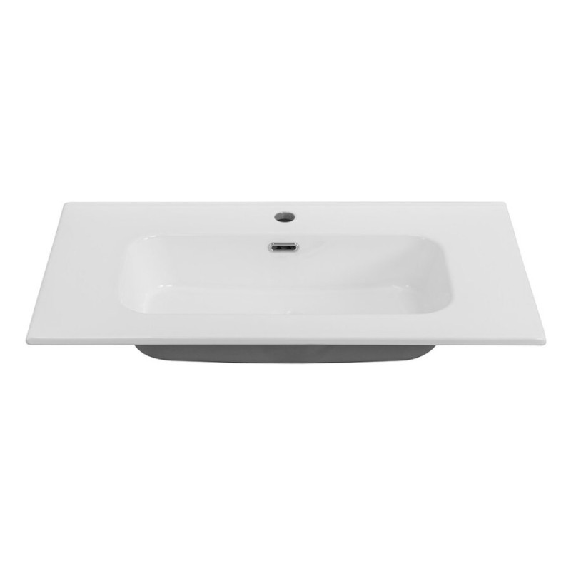 Раковина Cezares Duet CZR-8095-80, 81 см, керамика, белый