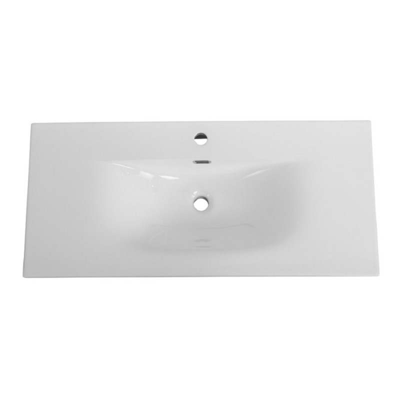 Раковина Cezares Molveno CZR-8099-100, 101 см, керамика, белый