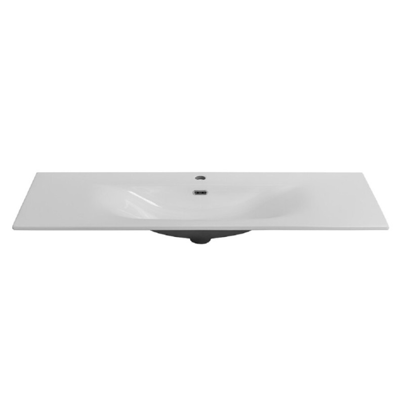 Раковина Cezares Molveno CZR-8099-120, 121 см, керамика, белый