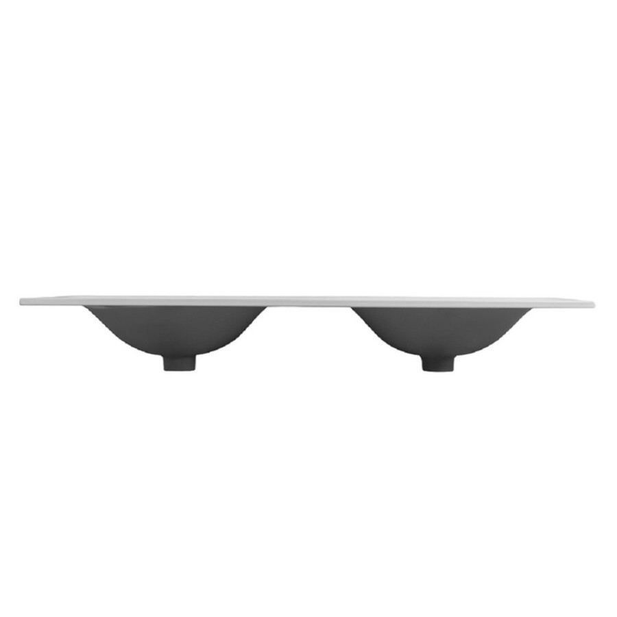 Раковина Cezares Molveno CZR-8099-120-2, 121 см, двойная, керамика, белый