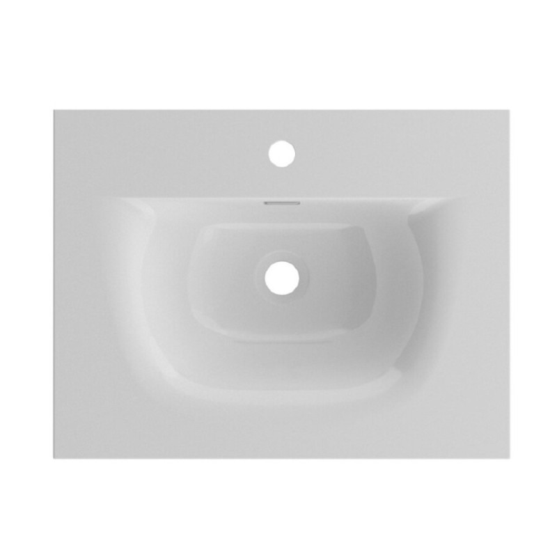 Раковина Cezares Molveno CZR-8099-60, 61 см, керамика, белый