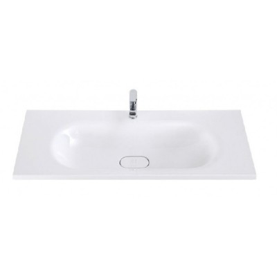 Раковина Cezares CZR-900/480-LV-MR-ECO, 90 см, искусственный камень, белый