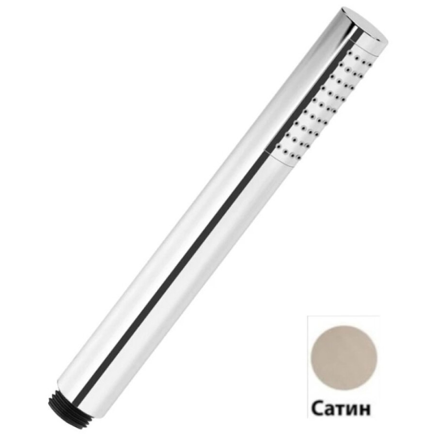 Душевая лейка Cezares CZR-B-D1F-ST, 1 режим, цвет сатин
