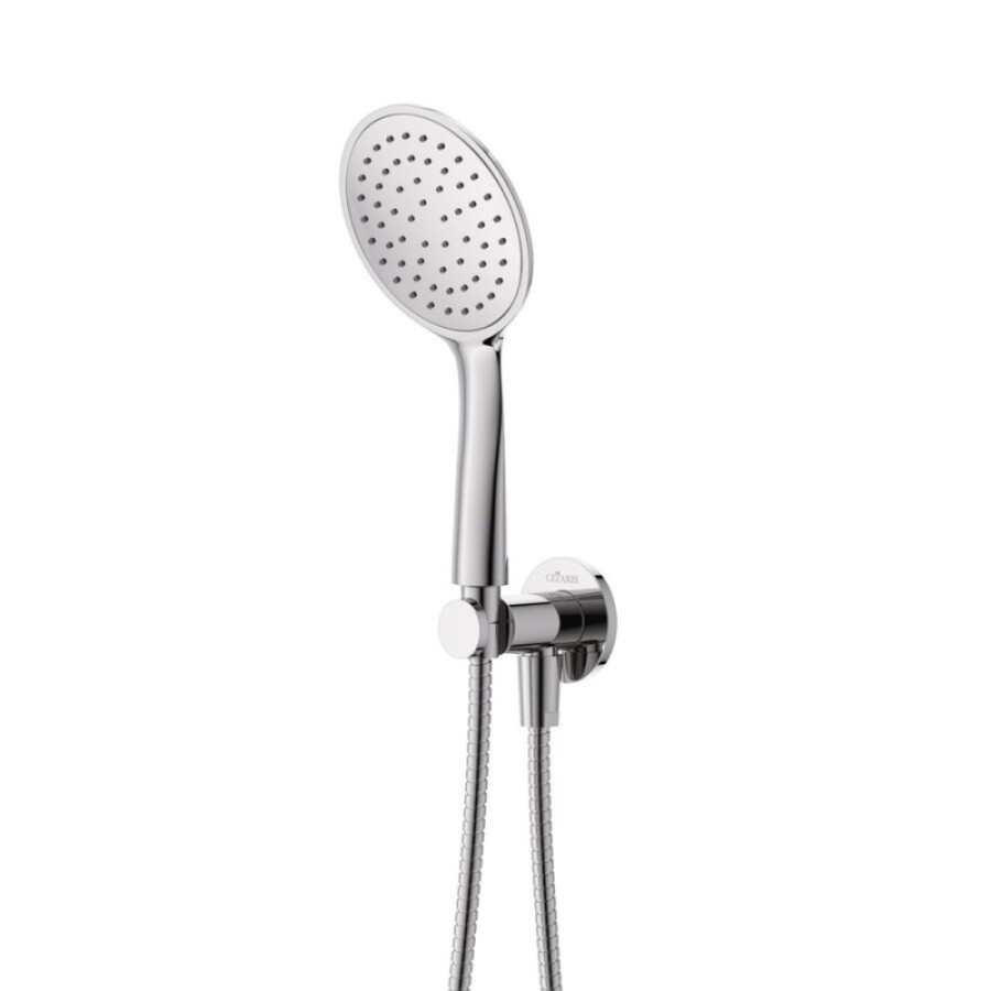 Душевой гарнитур Cezares Leaf CZR-B-KD-01, 1 режим струи, цвет хром