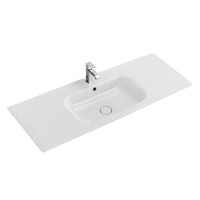 Раковина Cezares CZR-NAT-120-LVB, 120 см, керамика, белый
