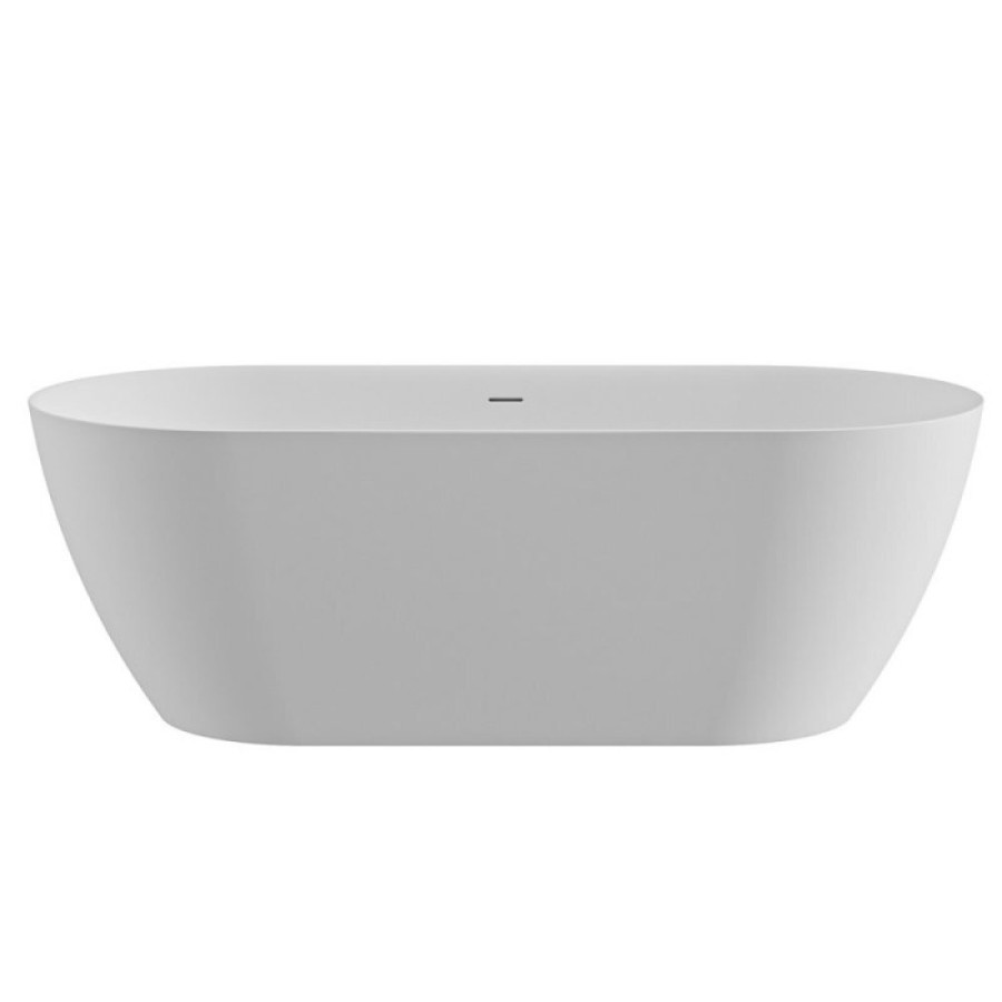 Ванна из искусственного камня Cezares Relax CZR-RELAX-150-75-57-SSB, 150 x 75 см, цвет белый матовый
