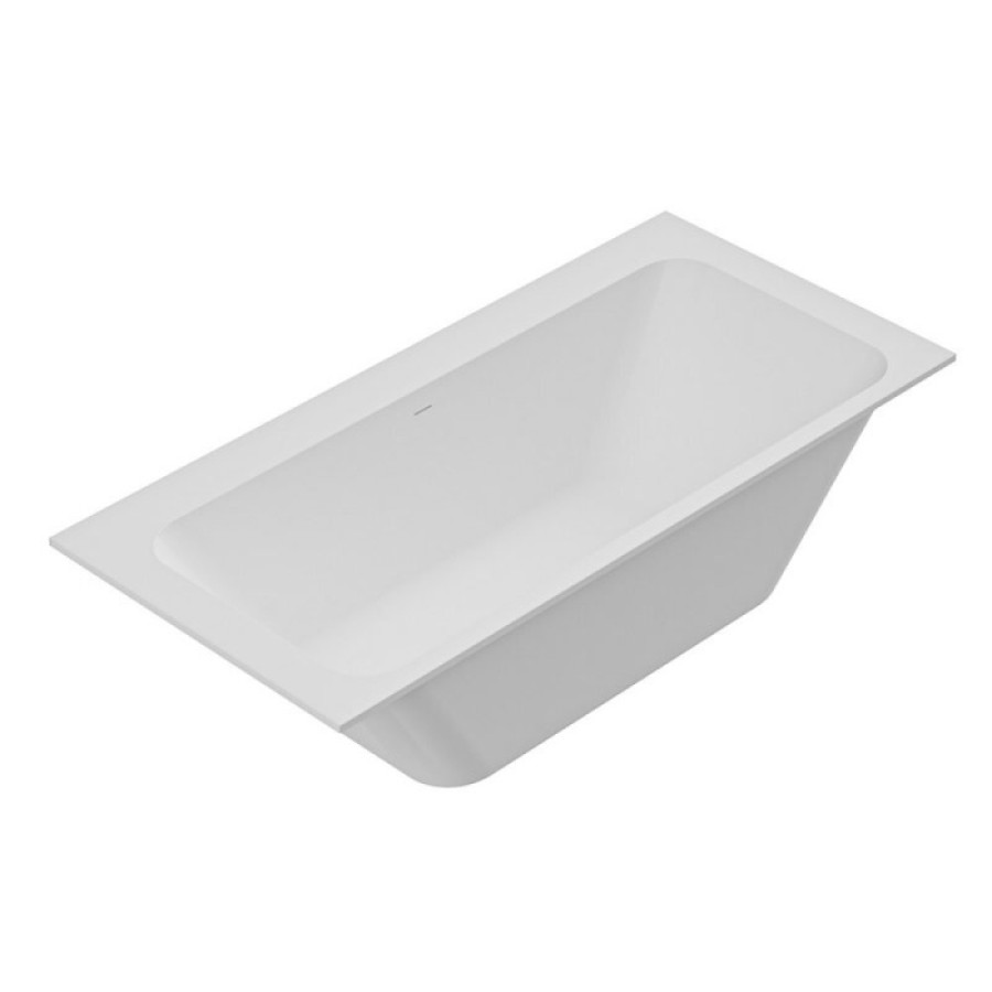 Ванна из искусственного камня Cezares Slider CZR-SLIDER-170-80-57-SSB, 170 x 80 см, цвет белый матовый