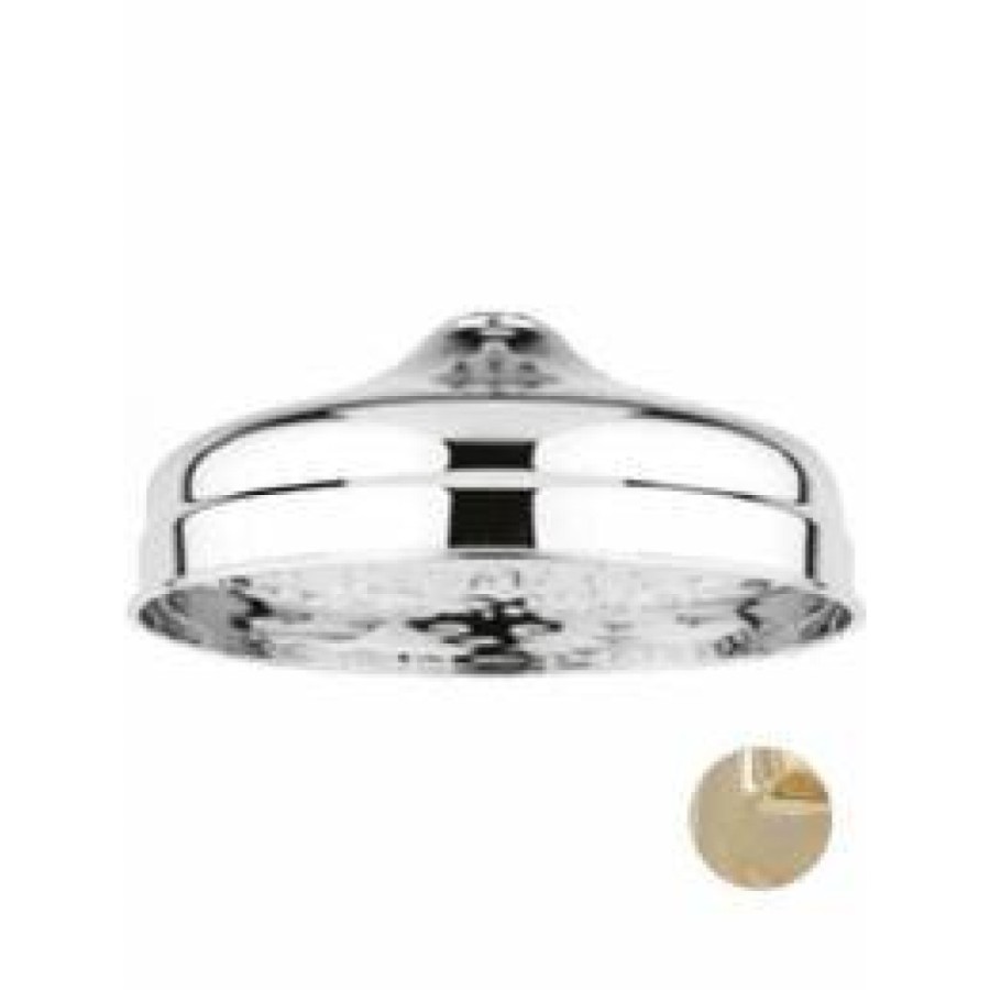 Верхний душ Cezares Articoli Vari CZR-SP7-30-03/24, 30x30 см, 1 режим струи, без держателя, золото