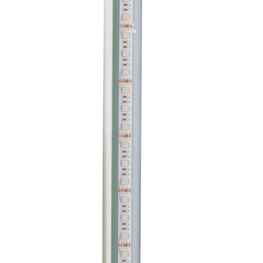 Зеркало Cezares Ellise CZR-SPC-ELS-500-950-RGB-TCH, 50 см, с подсветкой RGB, цвет белый