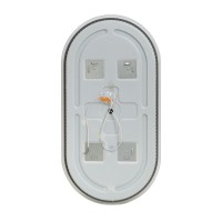 Зеркало Cezares Ellise CZR-SPC-ELS-500-950-RGB-TCH, 50 см, с подсветкой RGB, цвет белый