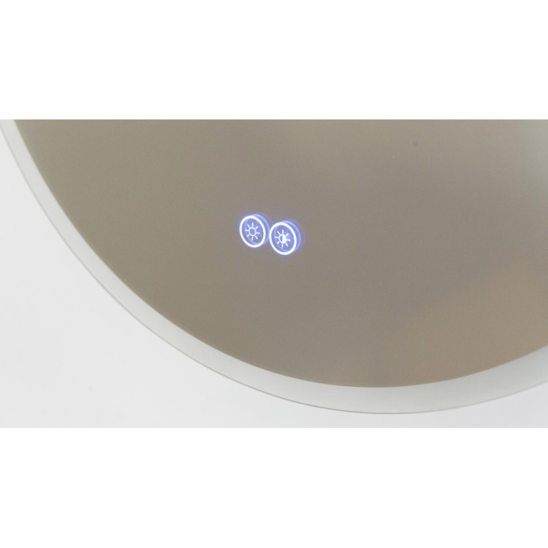 Зеркало Cezares Ellise CZR-SPC-ELS-550-1050-RGB-TCH, 50 см, с подсветкой RGB, цвет белый