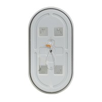 Зеркало Cezares Ellise CZR-SPC-ELS-550-1050-RGB-TCH, 50 см, с подсветкой RGB, цвет белый