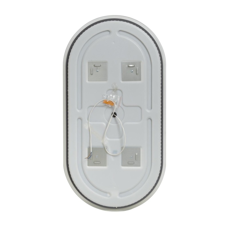 Зеркало Cezares Ellise CZR-SPC-ELS-550-1050-RGB-TCH, 50 см, с подсветкой RGB, цвет белый