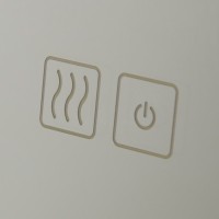 Зеркало Cezares Glubileo 100 x 80 см, со встроенной подсветкой, сенсорным выключателем и подогревом, белое, CZR-SPC-GIUBILEO-1000-800-TCH-WARM
