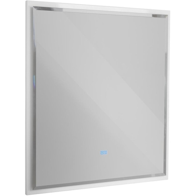 Зеркало интерьерное Cezares Interni CZR-SPC-INT-1000-900-LED-TCH-WARM-BL, 100 см, с LED подсветкой и сенсорным выключателем, Bianco Lucido