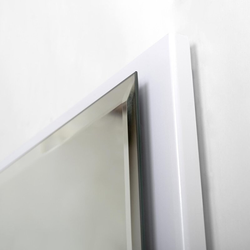 Зеркало интерьерное Cezares Interni CZR-SPC-INT-1000-900-LED-TCH-WARM-BL, 100 см, с LED подсветкой и сенсорным выключателем, Bianco Lucido