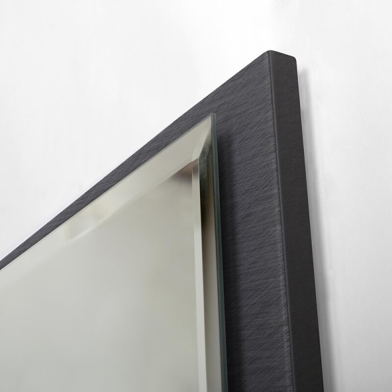 Зеркало интерьерное Cezares Interni CZR-SPC-INT-800-900-LED-TCH-WARM-TIT, 80 см, с LED подсветкой и сенсорным выключателем, титан