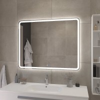 Зеркало Cezares Multicolore CZR-SPC-MC-1000-800-RGB-TCH, 100 см, с разноцветной подсветкой и сенсорным выключателем, с памятью