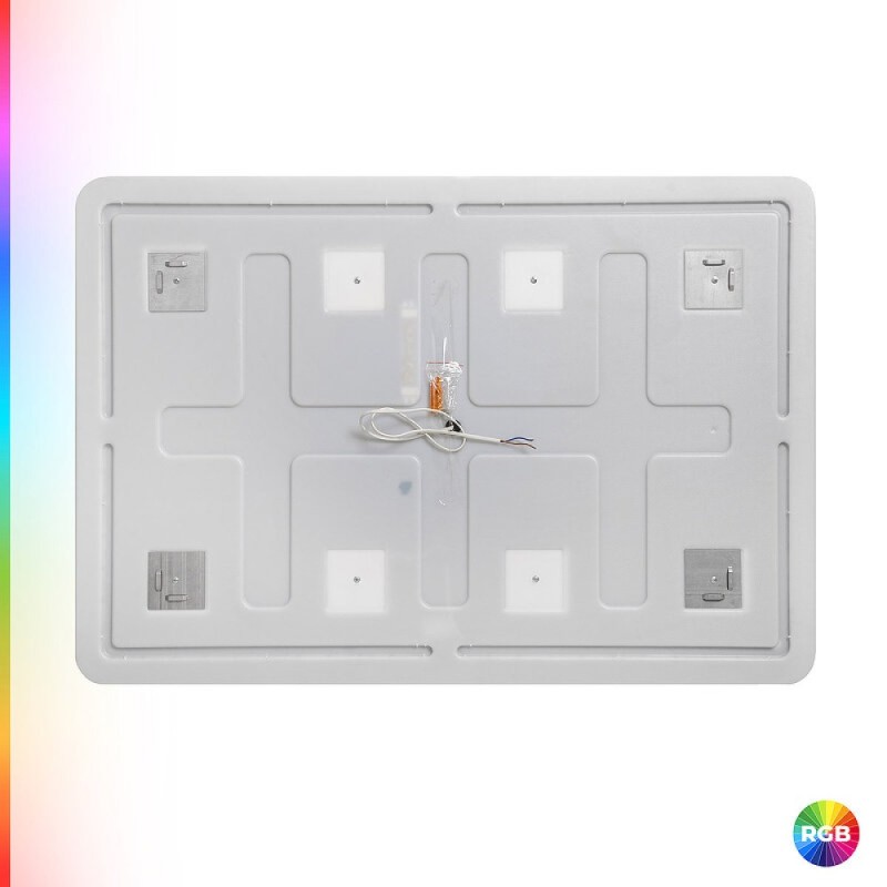 Зеркало Cezares Multicolore CZR-SPC-MC-1000-800-RGB-TCH, 100 см, с разноцветной подсветкой и сенсорным выключателем, с памятью