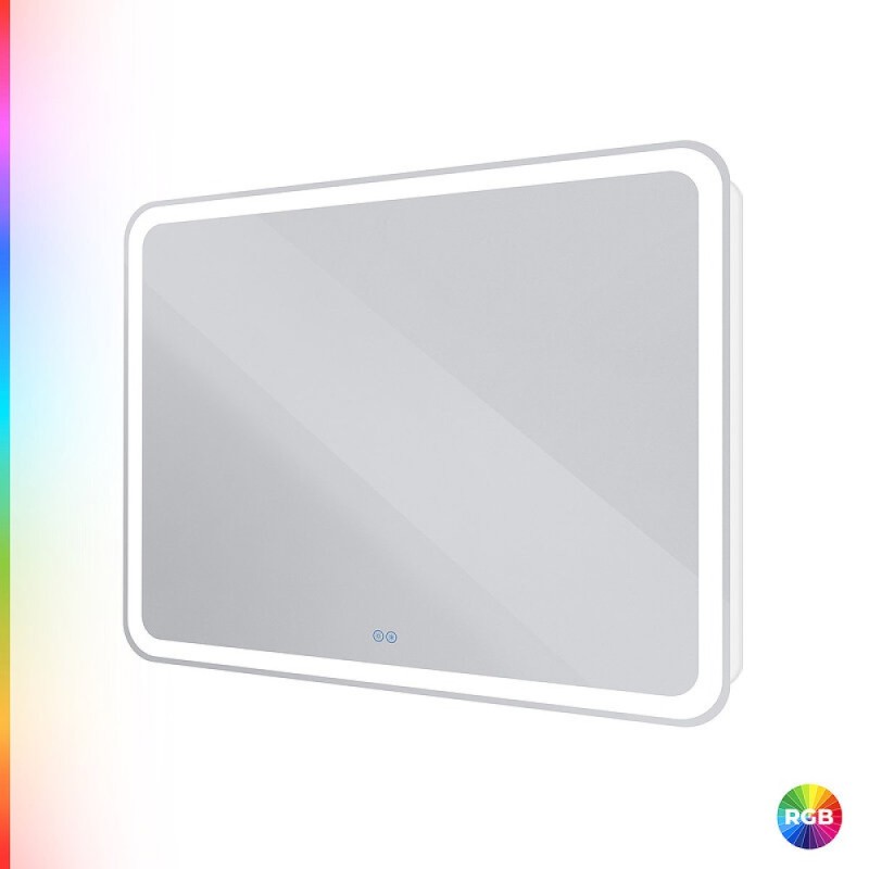 Зеркало Cezares Multicolore CZR-SPC-MC-1200-800-RGB-TCH, 120 см, с разноцветной подсветкой и сенсорным выключателем, с памятью
