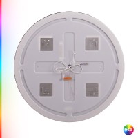 Зеркало Cezares Multicolore CZR-SPC-MC-800-RGB-TCH, 80 см, с разноцветной подсветкой и сенсорным выключателем, с памятью