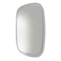 Зеркало Cezares Molveno 150 x 80 см, со встроенной подсветкой и датчиком движения, белое, CZR-SPC-MOLVENO-1500-800-MOV