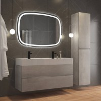 Зеркало Cezares Molveno 150 x 80 см, со встроенной подсветкой и датчиком движения, белое, CZR-SPC-MOLVENO-1500-800-MOV