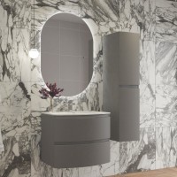 Зеркало Cezares Vague с контурной подсветкой и датчиком движения, 110 x 70 см, белое, CZR-SPC-VAGUE-1100-700-MOV