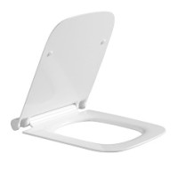 Крышка-сиденье Timo ТD-300 35 x 45 см для унитаза, ультратонкое, Soft Close, белый