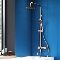 Душевая система Dorff Logic New D0703000SS, цвет нержавеющая сталь