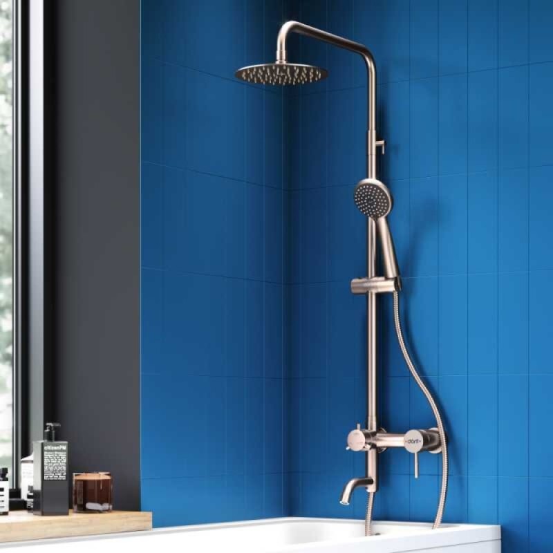 Душевая система Dorff Logic New D0703000SS, цвет нержавеющая сталь