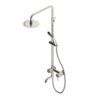 Душевая система Dorff Logic New D0703000SS, цвет нержавеющая сталь