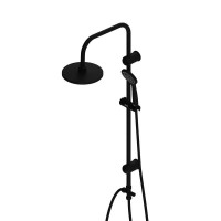 Душевой гарнитур Dorff Comfort, 1 режим струи, черный, D0708000BL