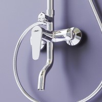 Душевая система Dorff Prime D0740900 для ванны и душа, хром
