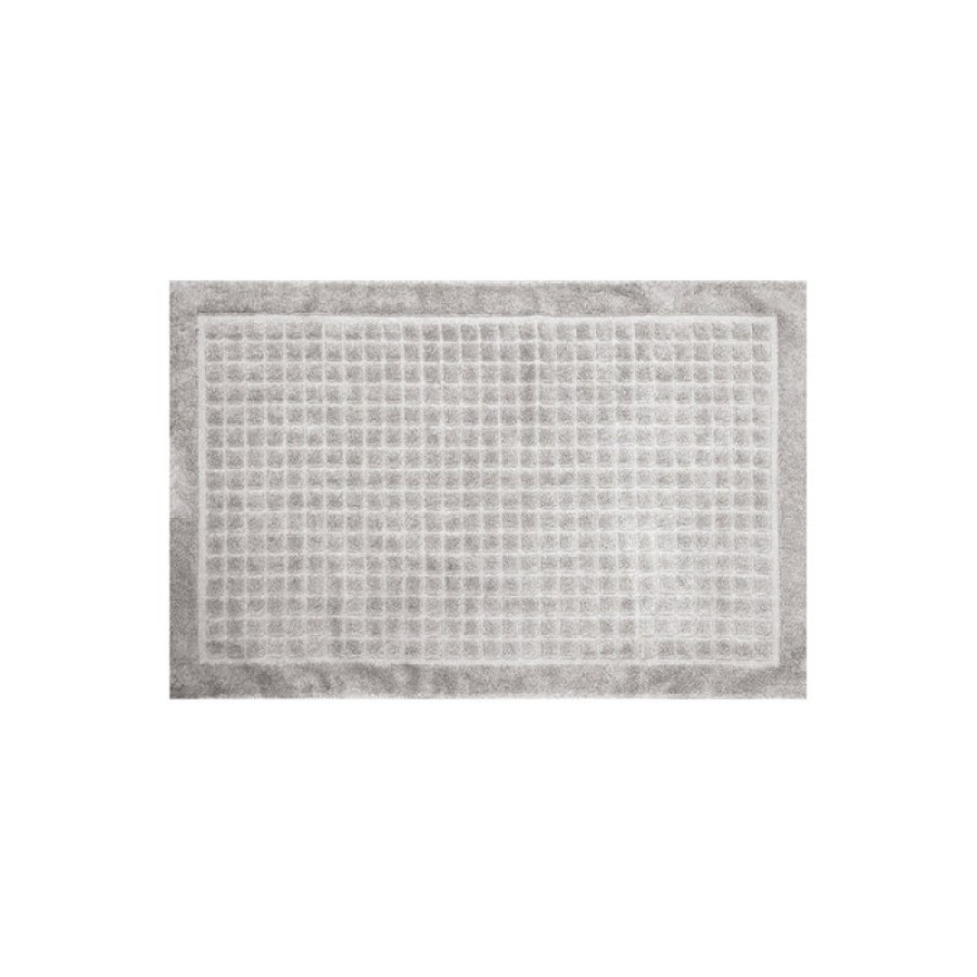 Коврик для ванной комнаты Iddis Decor 40 x 70 см, D08C470i12, хлопок, бежево-серый