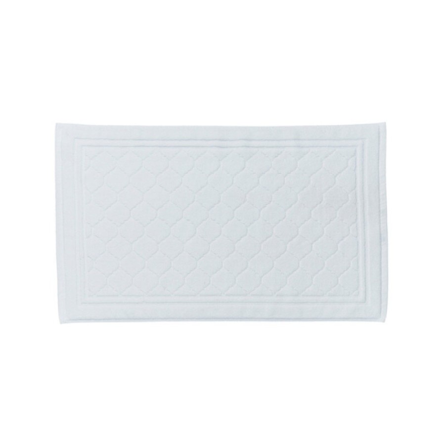 Коврик для ванной комнаты Iddis Decor D10C580i12, 50 x 80 см, хлопок, белый