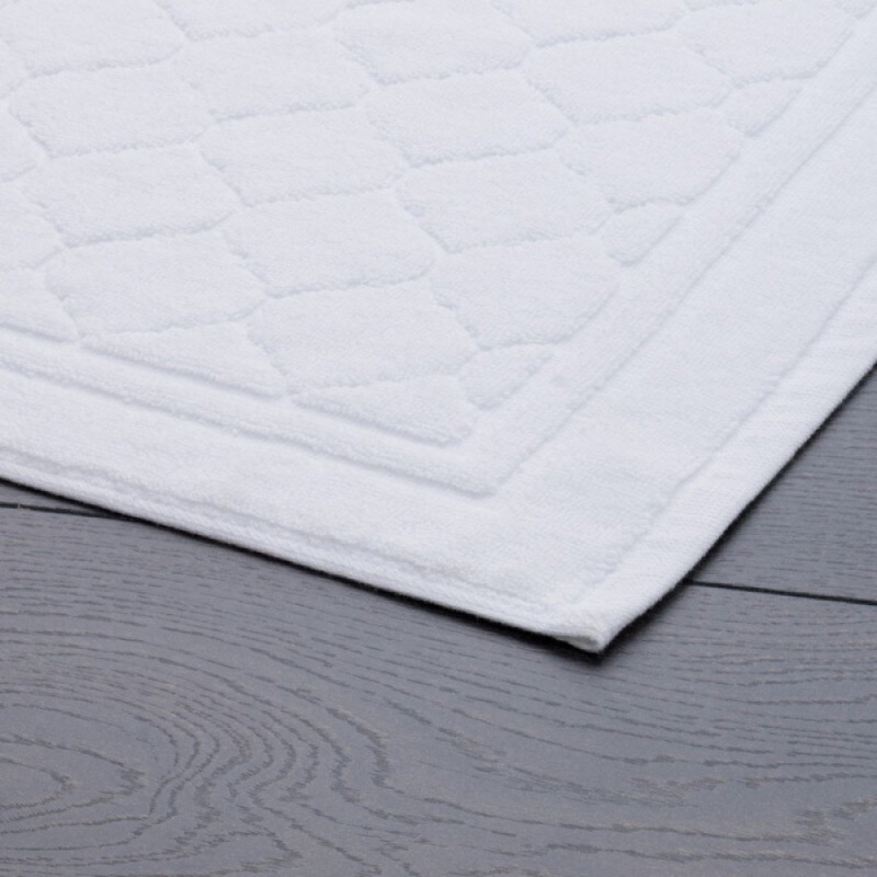 Коврик для ванной комнаты Iddis Decor D10C580i12, 50 x 80 см, хлопок, белый