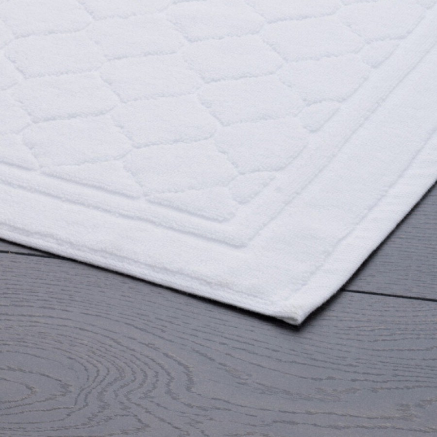 Коврик для ванной комнаты Iddis Decor D10C580i12, 50 x 80 см, хлопок, белый